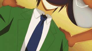 Hashiba Junichi Honjou Ranko Hajimete No Gal Animated Animated Gif