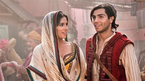 ‘aladdin Tv Spot Shows New Footage With Mena Massoud And Naomi Scott Heroic Hollywood