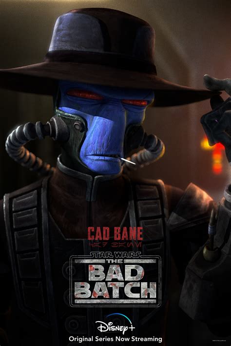 The Bad Batch Cad Bane And Todo 360 Character Posters Future Of The