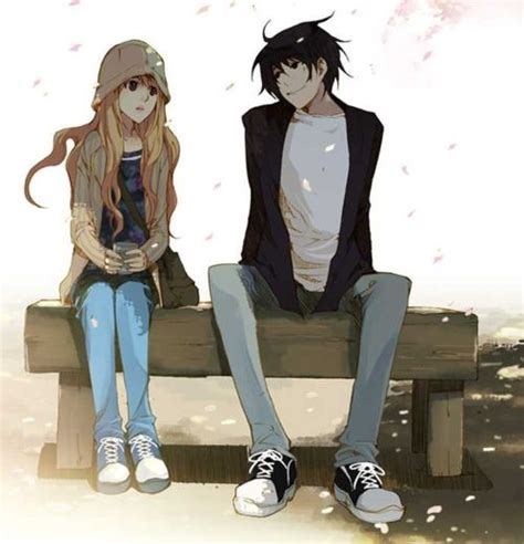Anime Couple Anime Đang Yêu Cặp đôi Hoạt Hình