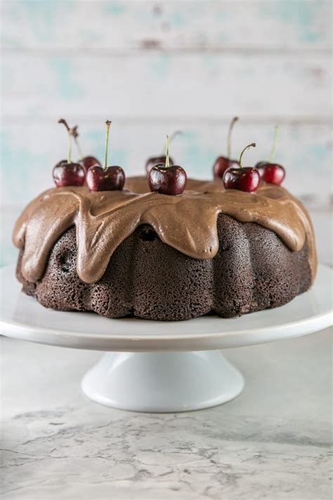 Chocolate Cherry Bundt Cake Bunsen Burner Bakery