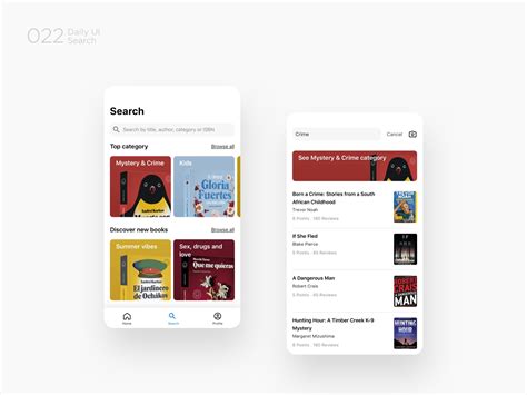 Book Search App By Sara Sánchez On Dribbble