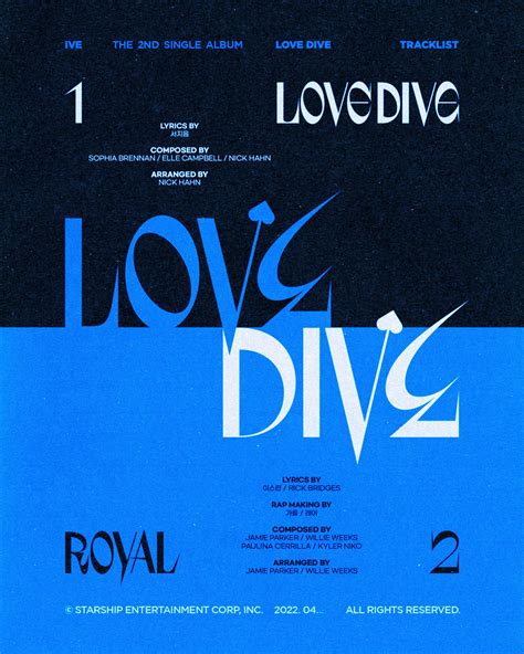 Ive Love Dive Lyrics And Tracklist Genius
