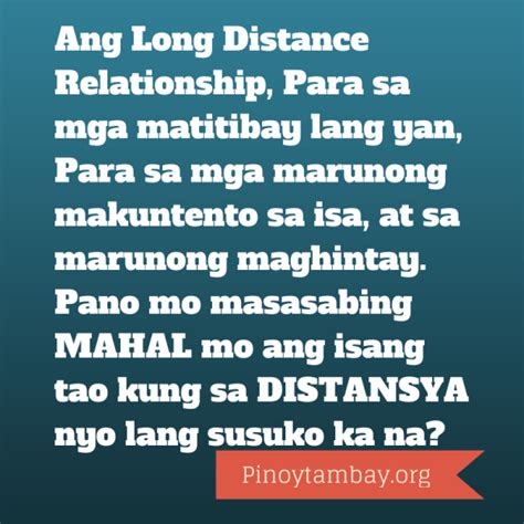 Tagalog Quotes Long Distance Relationship Tagalog Quotes Tagalog Quotes Funny Job