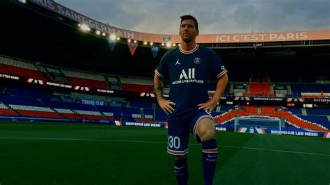 Psg Unveil Lionel Messis New Jersey Number