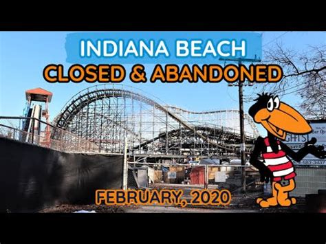 Indiana Beach Closed And Abandoned Looking Around Days After Closure