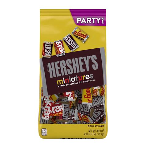 Hersheys Miniatures Assorted Chocolate Candy 359 Oz