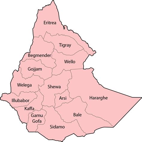 🌍 map of tigray, ethiopia, satellite view. Provinces of Ethiopia - Simple English Wikipedia, the free ...