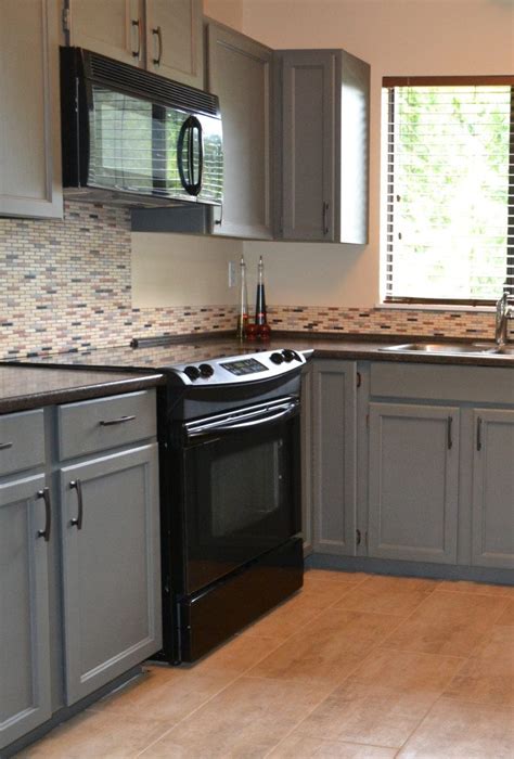 How do you clean white cabinets? Painted cabinets that were oak using chelsea gray by ...