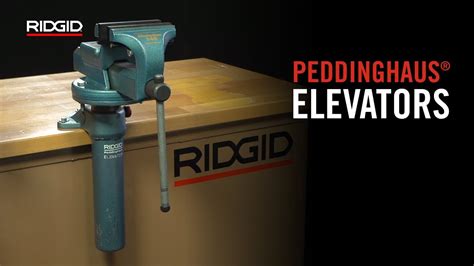 Ridgid Peddinghaus® Mechanical Elevators Youtube