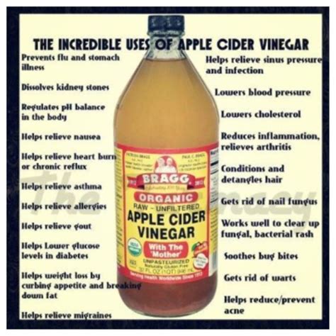 Apple cider vinegar is a natural food preservative and disinfectant. The Miracles of Apple Cider Vinegar | hubpages