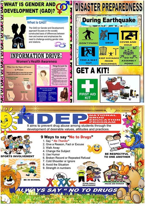High Quality Posters For Gad Drrm And Ndep Corner