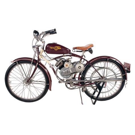 Extremely Rare Unrestored 1948 Schwinn Whizzer Model Wz Motorized