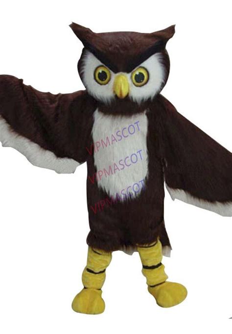 Hot Sale Cute Cartoon Character Adult Lovely Owl Mascot Costume Fancy