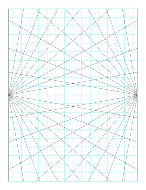 Perspective Grid 2 Point Portrait Free Download