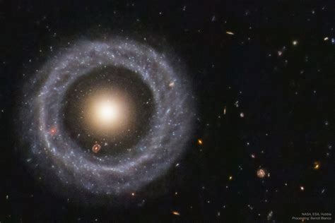 How Did This Beautiful Ring Galaxy Form Astronomers Remain Puzzled