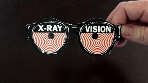 Vintage X Ray Glasses Youtube