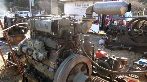 Old Engines In Japan 1970s Yanmar Diesel Type 3kl 62hp Youtube