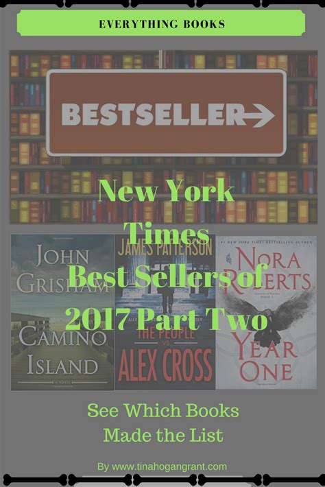 New York Times Best Sellers 2017 Fiction Bhe