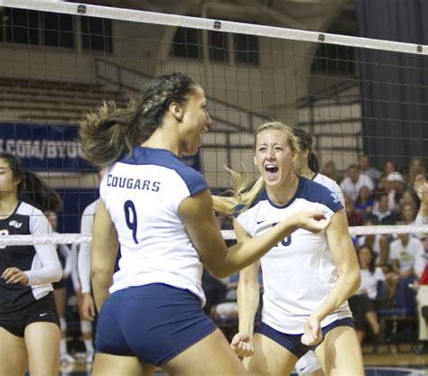 The Byu Womens Volleyball Team Hits The Road Again The Daily Universe