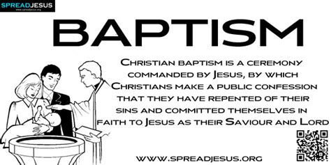 Biblical Definition Of Baptism Christian Baptism Is A Ceremony Commanded