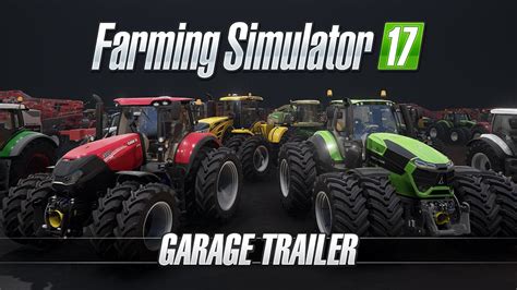 Farming Simulator 17 Garage Trailer Youtube