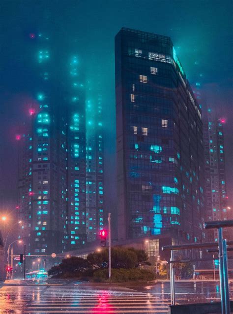 My Favorite Neon Photos Of Seoul Futuristic City Cyberpunk City