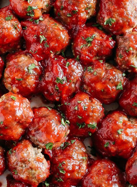 Cranberry Cocktail Meatballs Eat Yourself Skinny