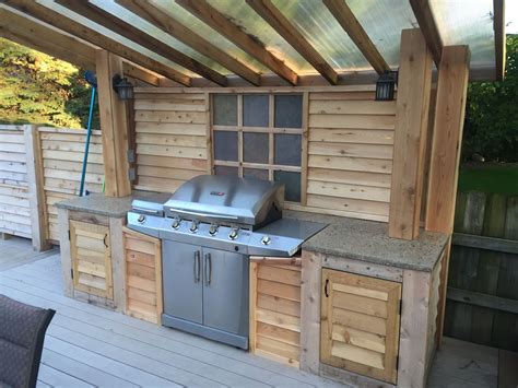Diy Outdoor Grill Station Plans