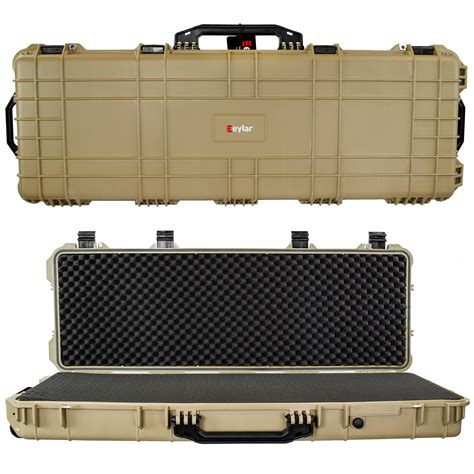 Eylar 44 Inch Roller Hard Case With Protective Foam Mil Spec
