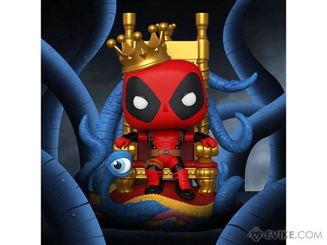 Funko Pop Marvel Heroes Vinyl Figure Figure King Deadpool On Throne