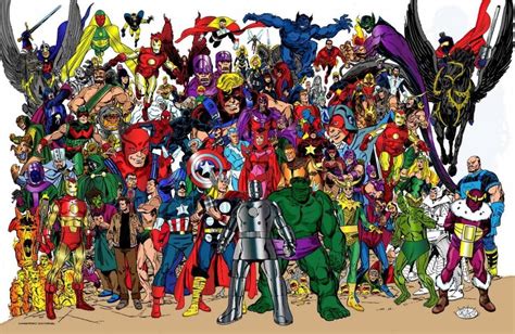 Image All Marvel Characters Marvel Comics Superheroes Comic Book