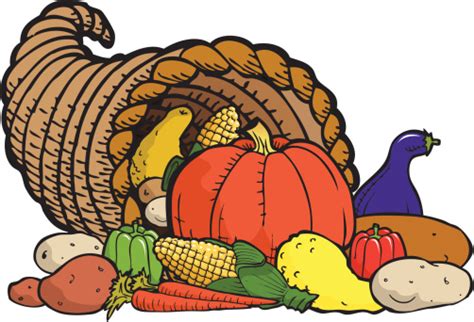 Horn Of Plenty Thanksgiving Symbol Stock Illustration Download Image