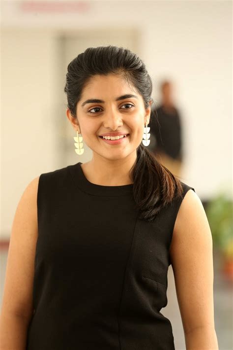 Nivetha Thomas Photos During Interview For Her Film 118