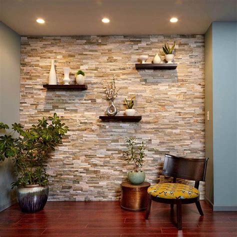 15 Stunning Accent Wall Ideas You Can Do Stone Walls Interior Stone