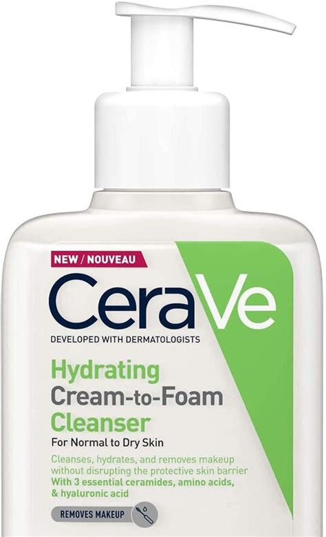 Buy Cerave Hydrating Cleanser Cream To Foam 12oz Pump Online Shop