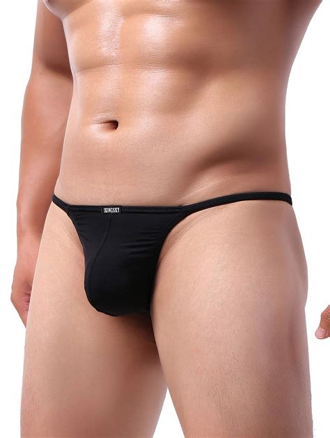 IKingsky Men S G String Underwear Sexy Low Rise Bulge Y Back Thong Underwear Buy Online In