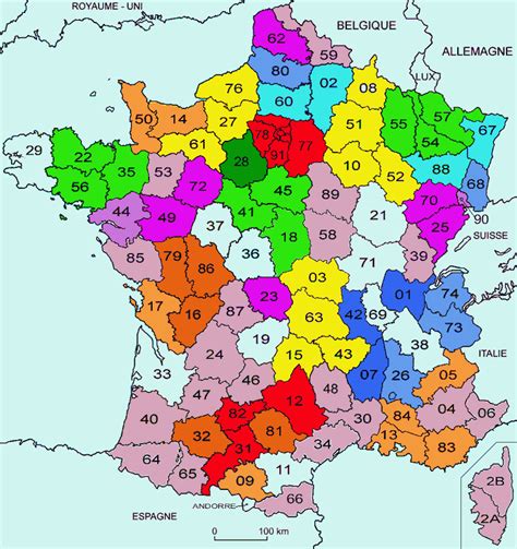 Les Departements Francais Departements De France Politique De La France
