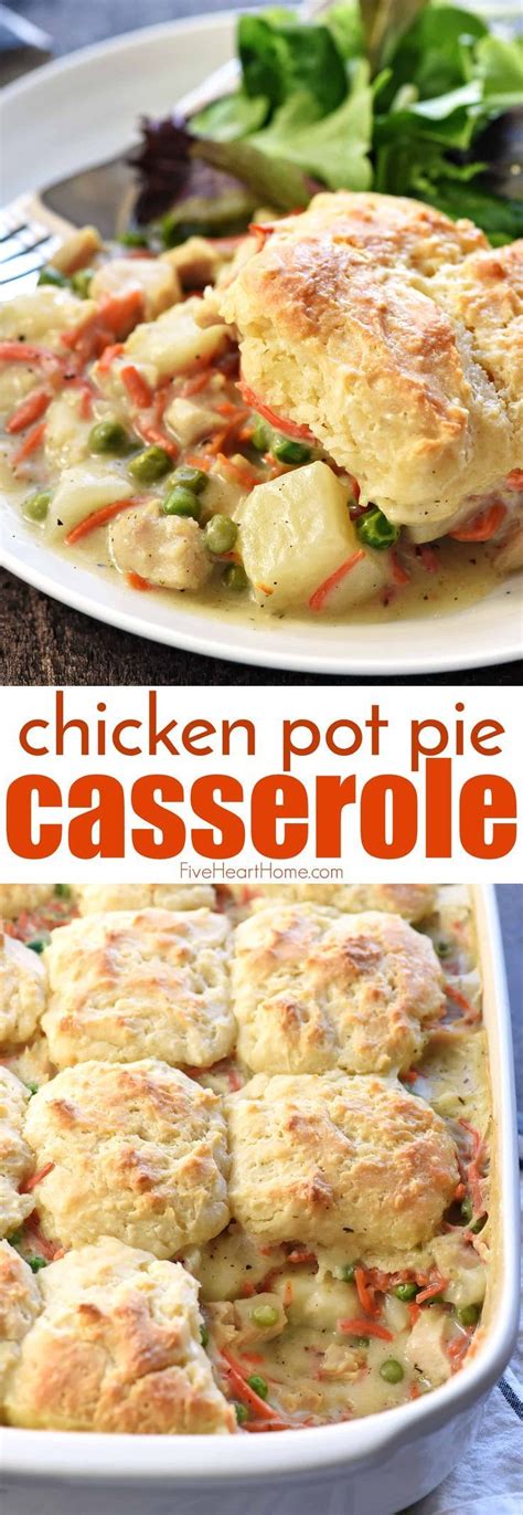 I converted my chicken pot pie recipe into soup by just adding more chicken broth to the homemade filling and it's delicious! Chicken Pot Pie Casserole ~ this easy comfort food recipe ...