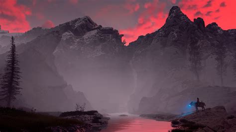 Clouds Of Fire Horizon Zero Dawn 4k Hd Games 4k Wallpapers Images