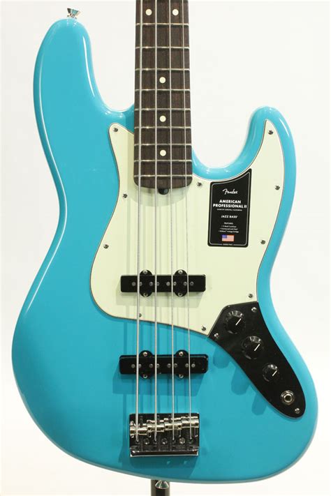 Fender USA American Bass Blue II Maple Miami Precision Professional 供え
