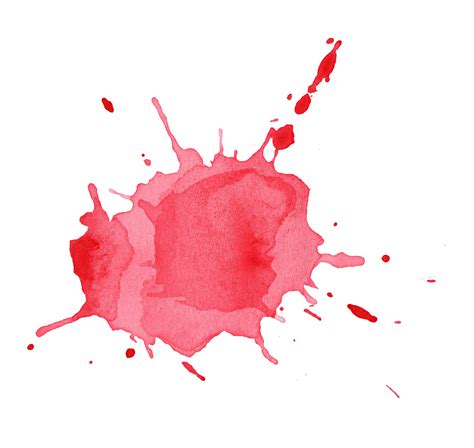 Red Splash Watercolor Splash Png Watercolor Splash Watercolor Splatter