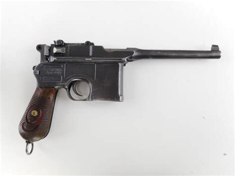Mauser Model C96 Broomhandle 1920 Caliber 9mm Luger Switzers