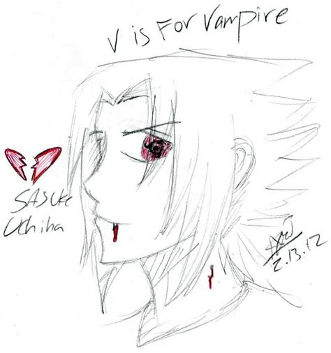 Vampire Sasuke Sketch By Realityrewind On Deviantart
