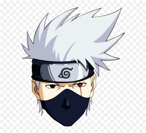 Naruto Head Png Kakashi Face Pngkakashi Hatake Icon Free