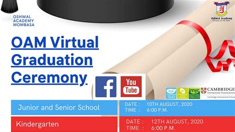 Oshwal Academy Mombasa Virtual Graduation 2020 Year 6 11 And 13