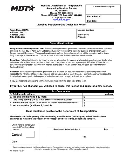 Form Mf 11 Lpg Fill Out Sign Online And Download Printable Pdf