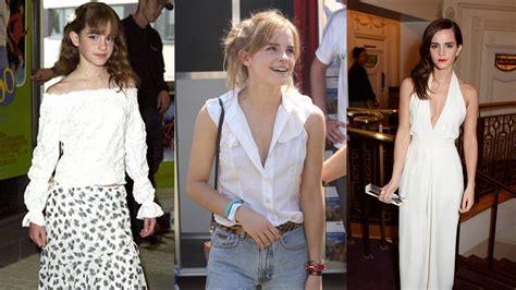 Emma Watson Fashion Transformation Teen Vogue Teen Vogue