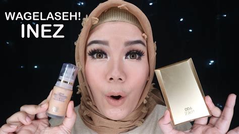 inez cosmetics one brand makeup tutorial 2 nyobain produk barunya inez seri lustrous youtube