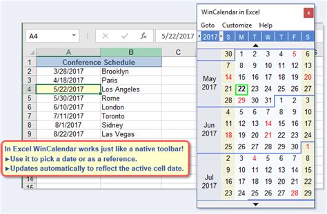 Insert Drop Down Calendar In Excel Wildfile